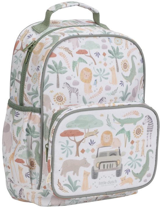 Sac à dos Little Dutch Safari Friends - 35 cm