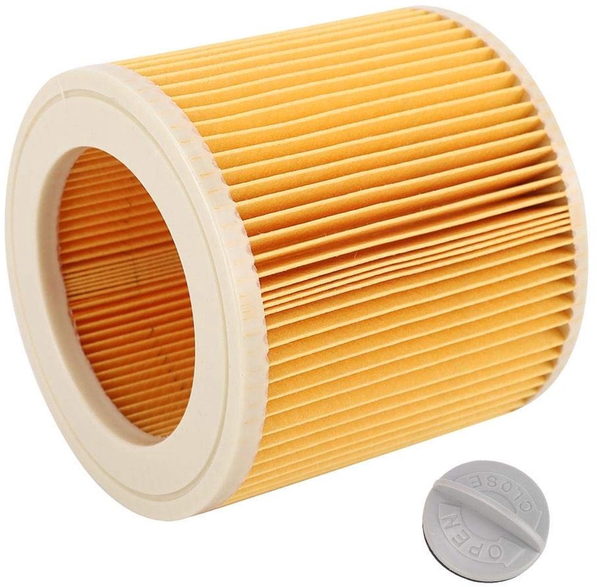 Dailygoods- Stofzuigerfilter Hoogwaardig - Compatibel met A2004/A2054/A2204/A2656 - Filter stof/pollen/allergenen - Eenvoudige installatie - Afmetingen 120x120x112 mm - Materiaal ABS