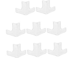 HEMOTON 16 Stuks Siliconen beschermhoek hoekbumpers voor meubels babyproof maken kinderbedje voor kinderen hoekbeschermers baby meubel hoekbeschermer hoekdekking voor kinderen bescherming