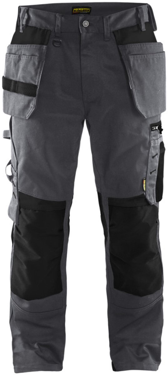 Blaklader Werkbroek met spijkerzakken 1555-1860 - Medium Grijs/Zwart - C44