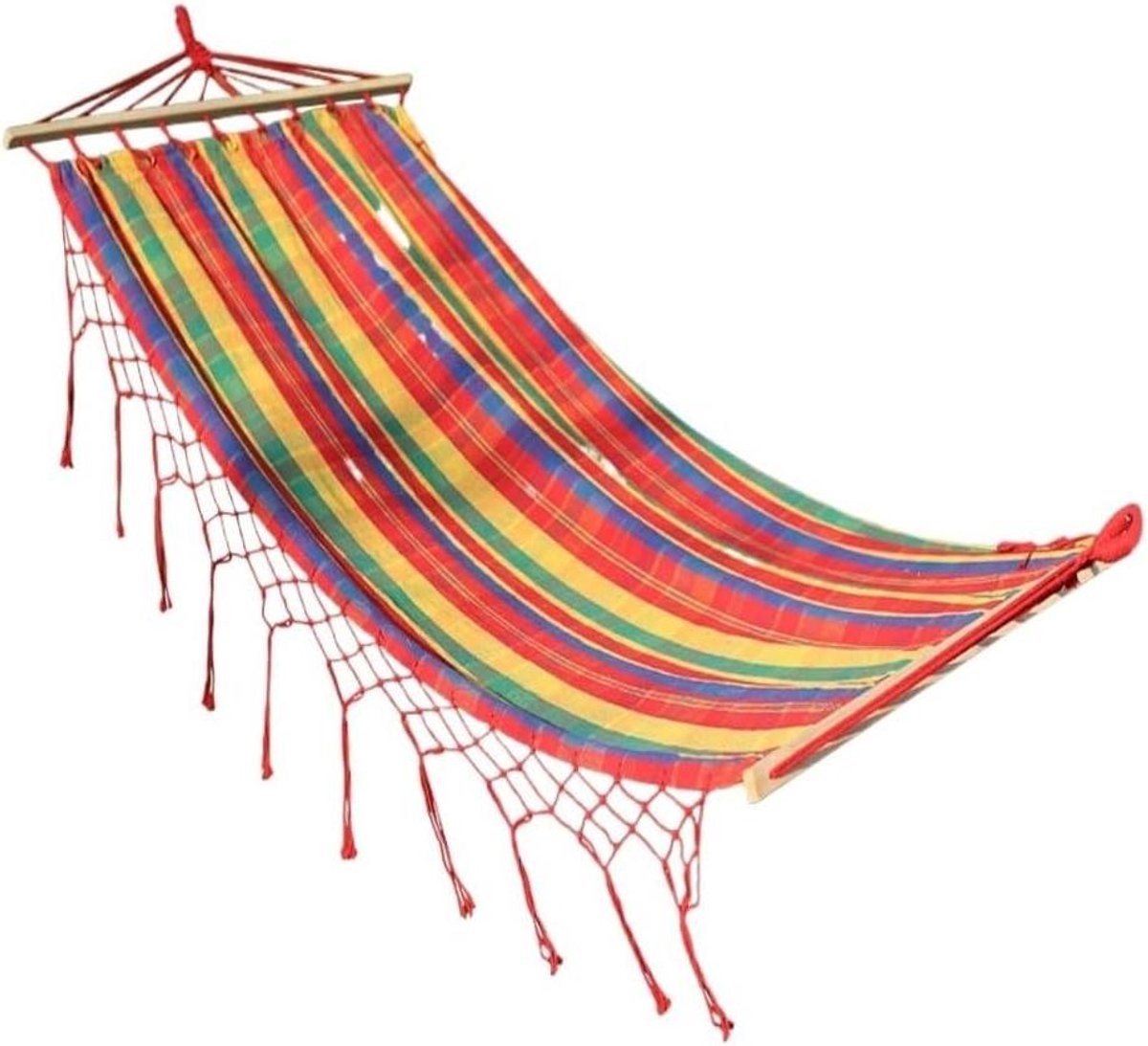 Draagbare Hangmat - Outdoor Luier - Ontspannen Buiten - Anti Rollover Ontwerp - 1.5kg Gewicht - Rood