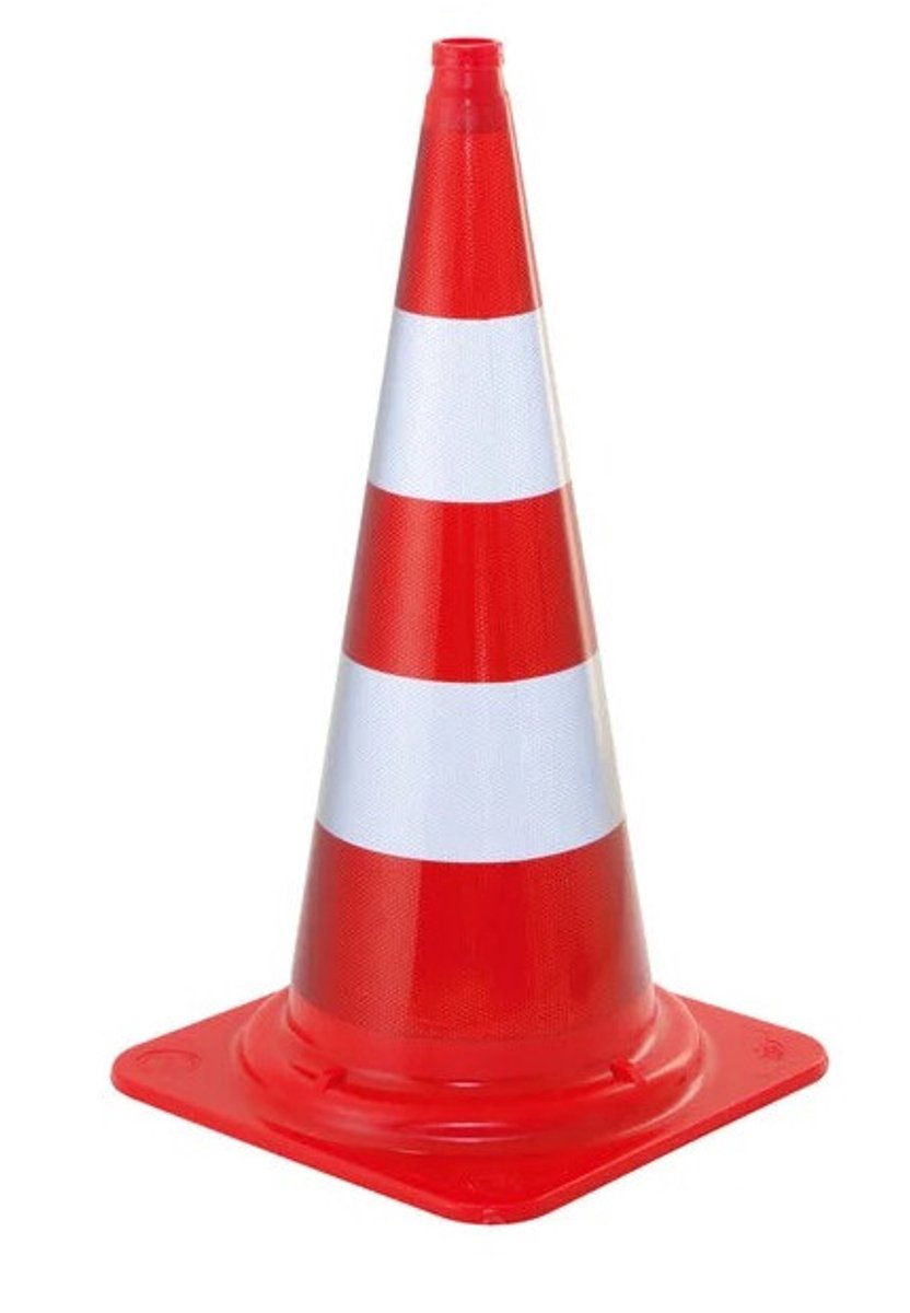 Verkeerskegel - 750 mm
