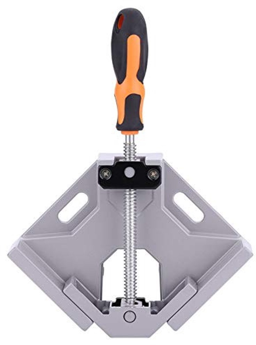Dailygoods- Hoekklem 90 Graden - Aluminiumlegering - Antislip Handgreep - Houtbewerking - Lassen - Maximale Opening 70 mm - Klem