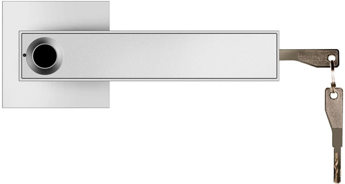 Dailygoods- Slotset Robuuste Metalen Constructie - Deurslot Binnendeur - Deurslot Buitendeur - Deurklink Vergrendeling - Vingerafdrukdeur - Eenvoudige Installatie