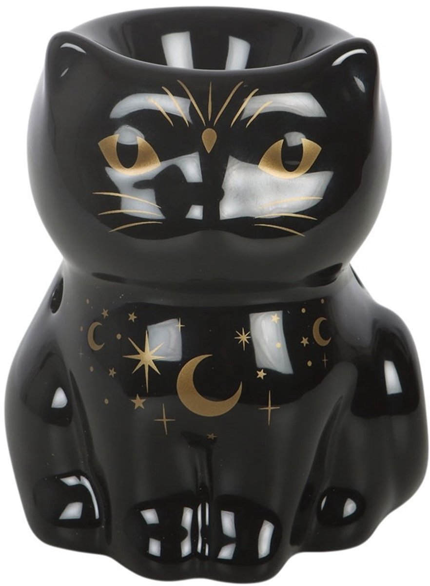 Something Different Black Cat Magick Oliebrander - Zwart
