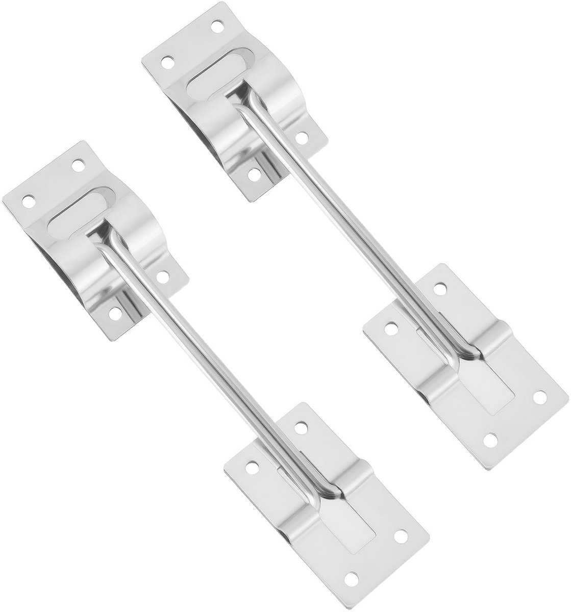 Dailygoods- Deurretainer 304 Roestvrij Staal - Deurhaak - Geschikt voor Vrachtwagens/Aanhangwagens - Afmetingen 18,3x4,4x5,9cm - Corrosiebestendig - Eenvoudig te Gebruiken - Deurbeslag