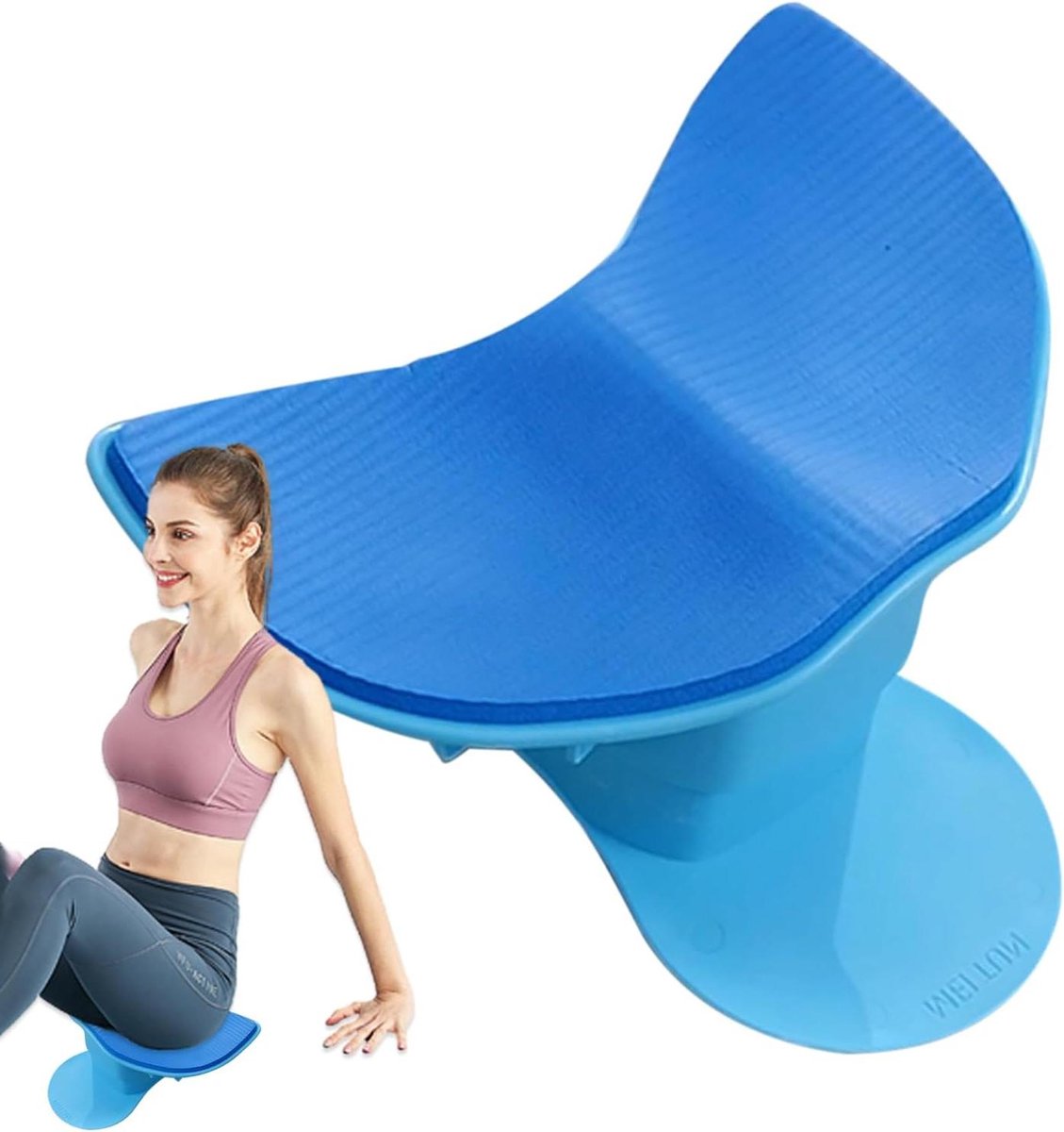 Billen Spier Trainer - Heupversterker - Lichaam Vormgeven - Wetenschappelijke Methode - 32 x 22 x 22 cm - Blauw