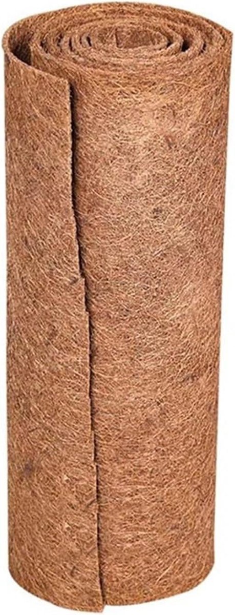 Kokosvezel Rol - Natuurlijke Voering - Tuinieren Bloempotten - Antislip Ondergrond - 100 x 30 cm - Bruin