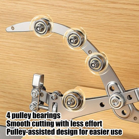 Fruitboom Ringschiller - Entgereedschap Tool - Boomverzorging - Minimale Schade - 26 cm - Zilver — afbeelding 5