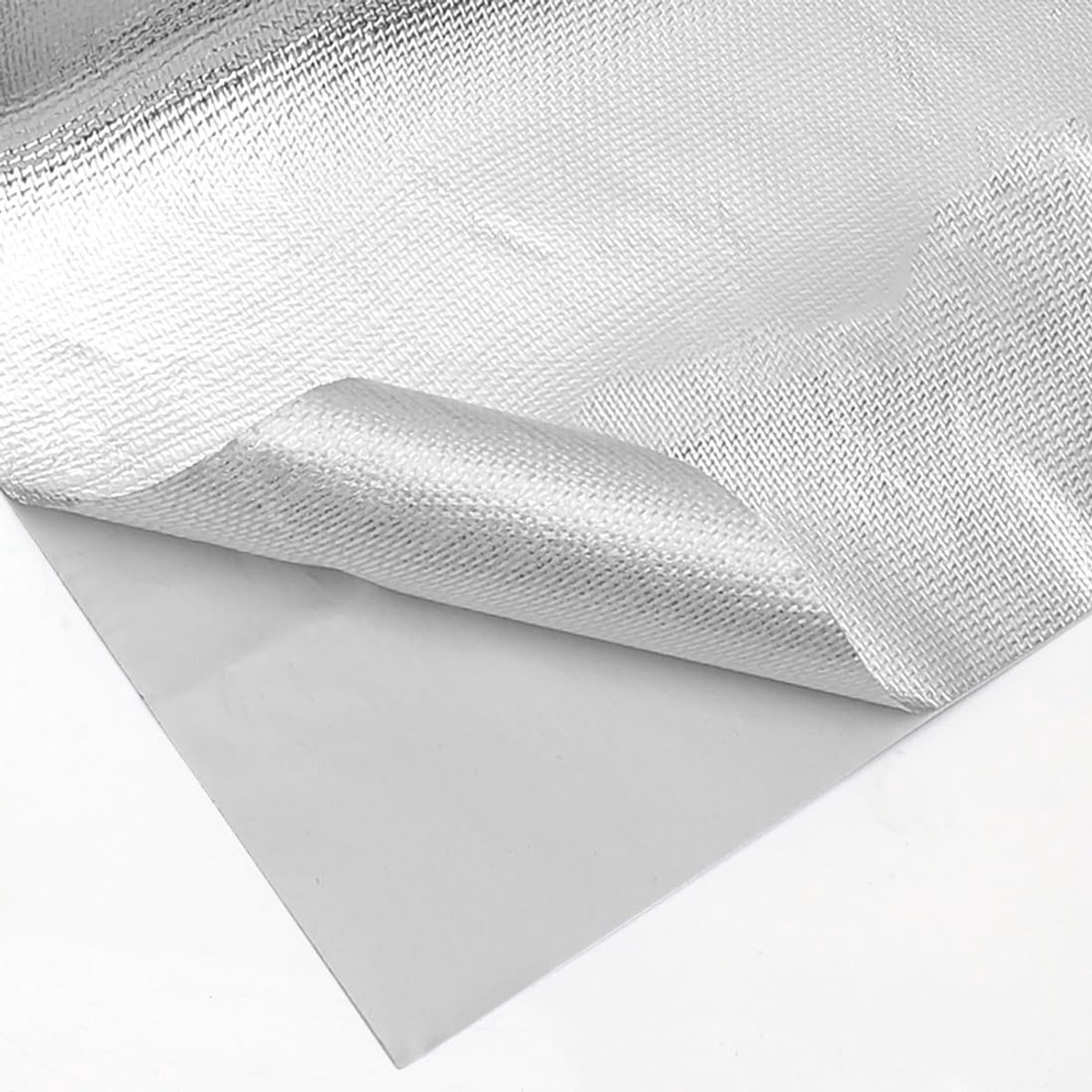 Dailygoods- Warmtebeschermmat 60 x 280 cm - Aluminized Isolatie - Zelfklevend - Hoge Temperatuur Bescherming - Praktische Bescherming - Vezelglas Materiaal - Warmte-isolatie