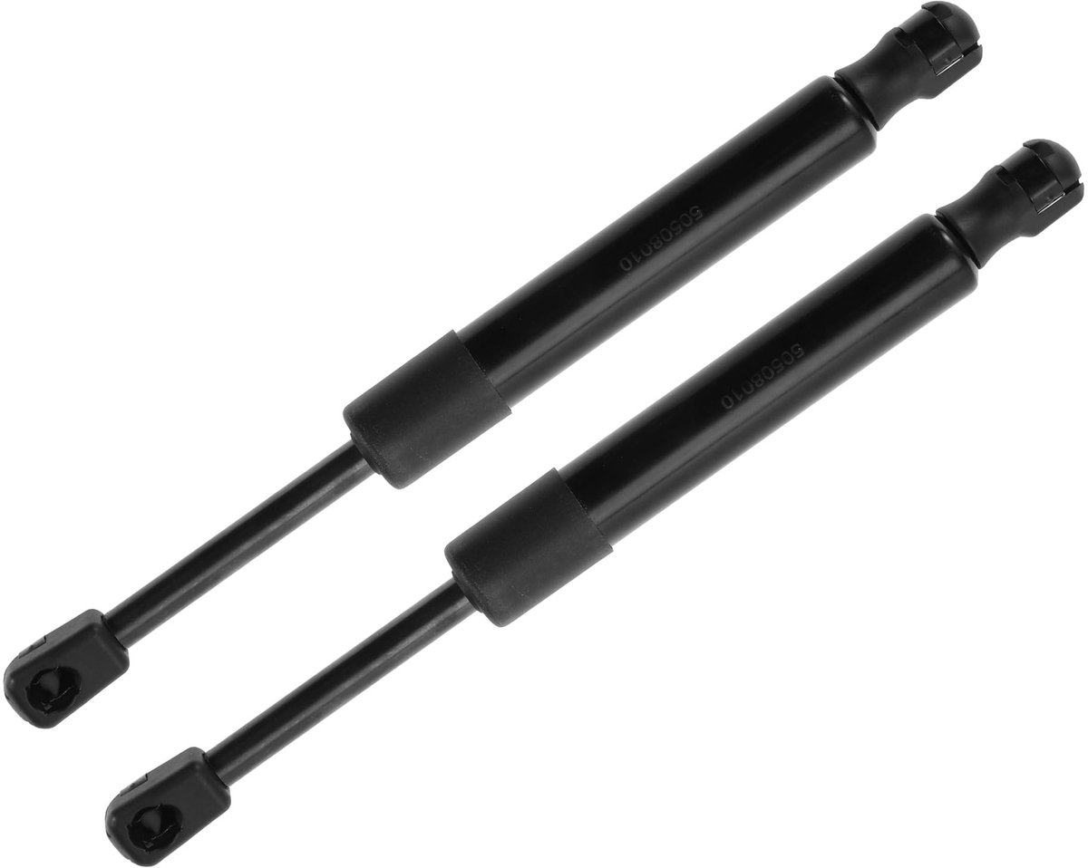 Dailygoods- Gasveer 2 Stuks - Ondersteuning Stangen - Passend voor Alfa Romeo 159 Sportwagon - Koolstofstaal - Waterdicht - Eenvoudige Installatie - Kofferbakveer