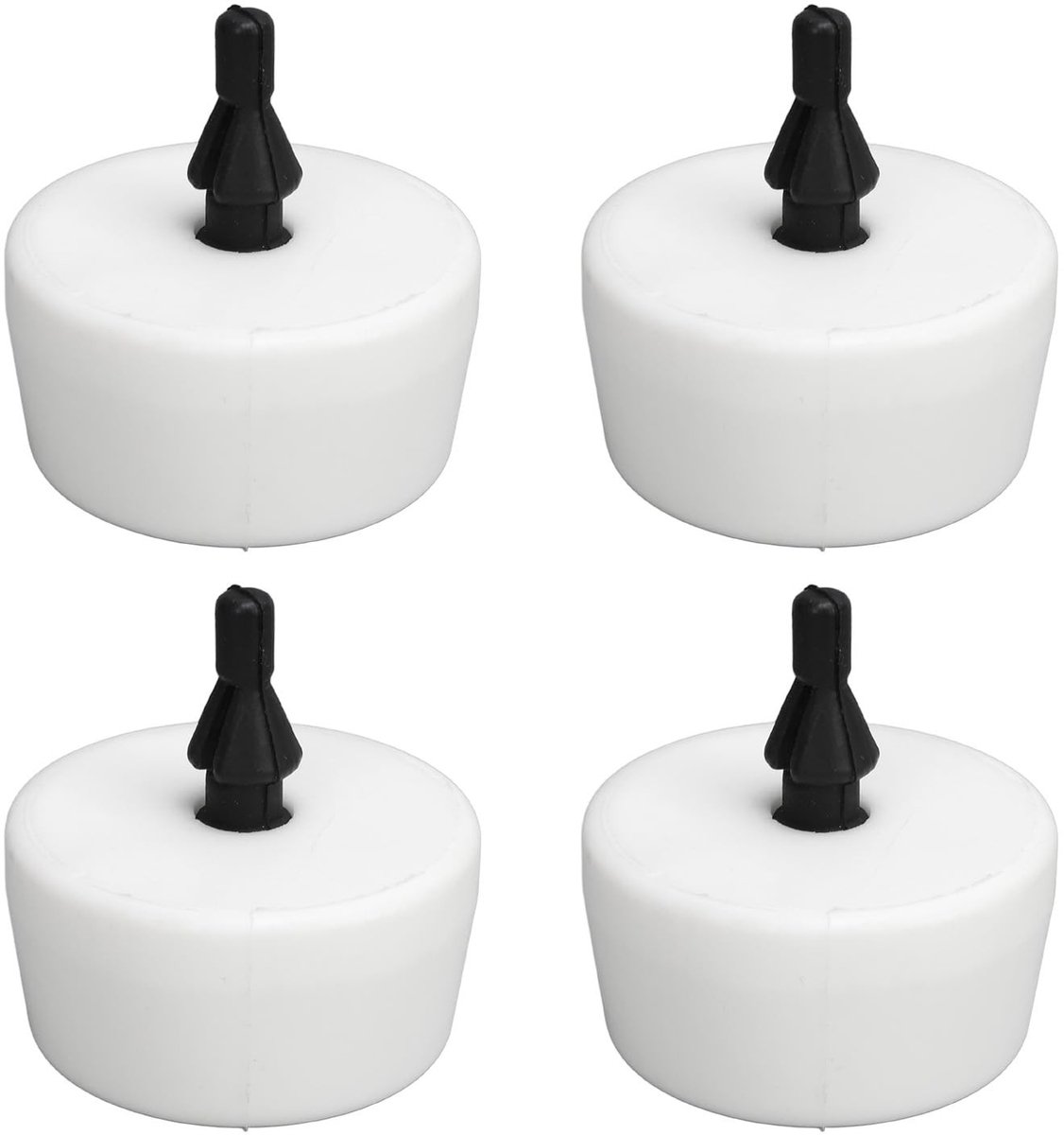 Dailygoods- Achterbladveerbuffer Duurzaam - Rubberen Buffer - Set van 4 - Auto Onderhoud - Herstel 2004-2015 - Bladveerophanging