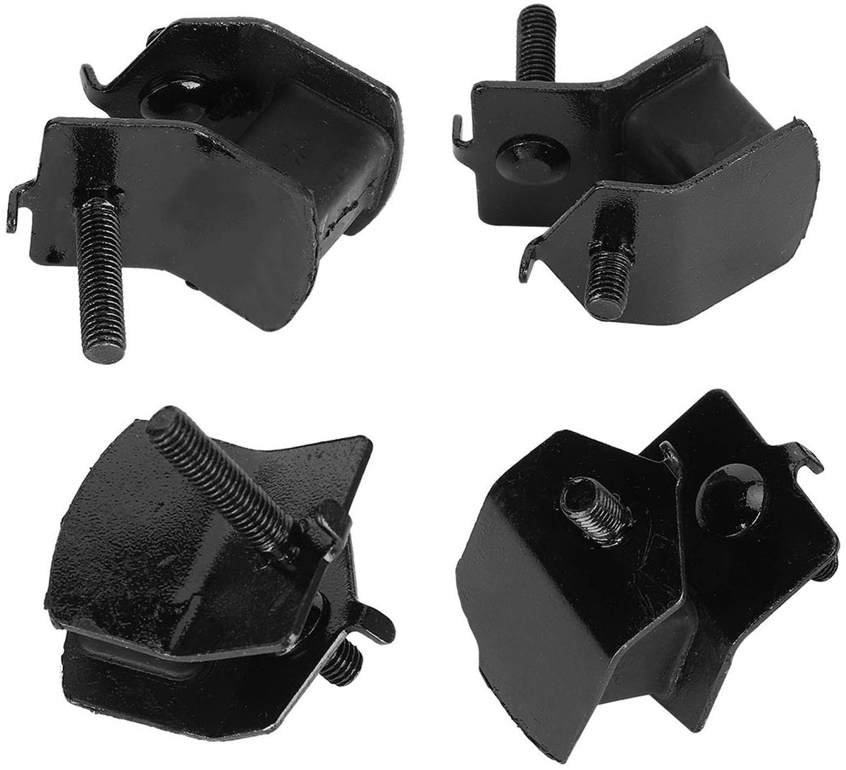 Anti-vibratie voetkussen set voor generatoren en compressoren - 4 stuks