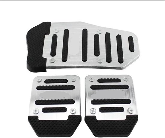 Antislip Pedalenset - Auto Pedalen Set - Verbeteren Rijveiligheid - Universele Pasvorm - 3 Delig - Blauw — afbeelding 2