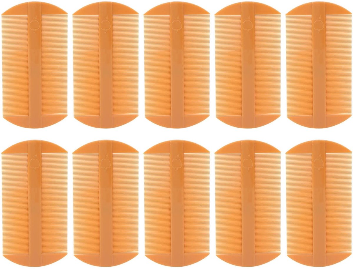 Dailygoods- Luizenkam antislip - Netenkam - Ronde tanden - Voor kinderen - Effectieve verwijdering - Hoogwaardige kwaliteit - Haar Kam