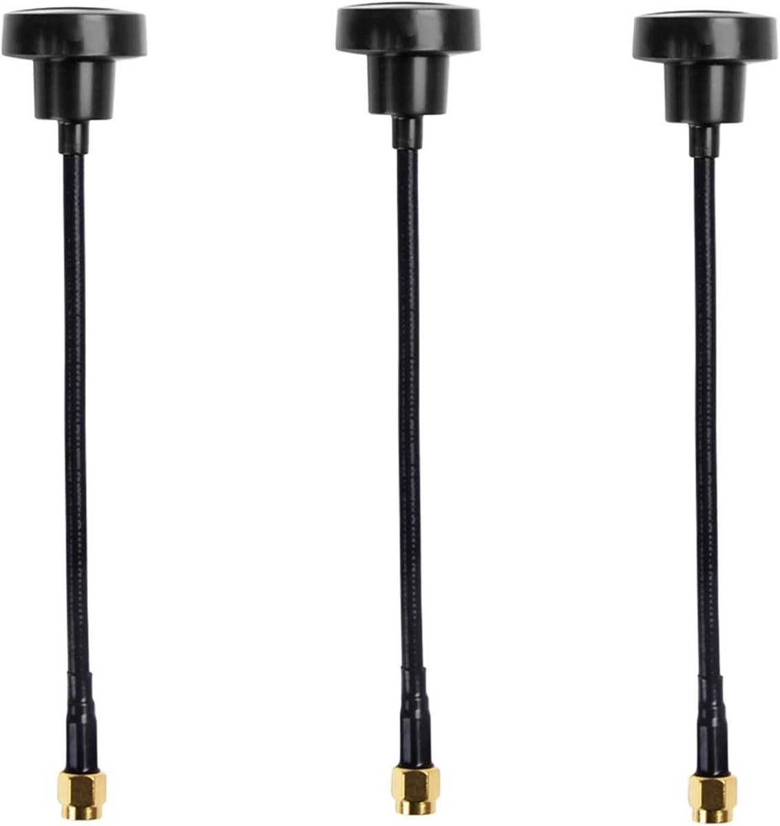 FPV Drone Antenne - 5.8GHz Omni - RC Vliegen - 95% Efficiëntie - 3dBi - Zwart