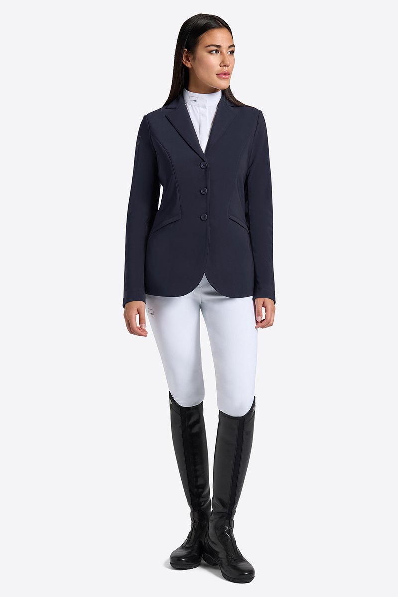 RG Rider's Gene Button Wedstrijdjasje Dames Navy - Maat 36