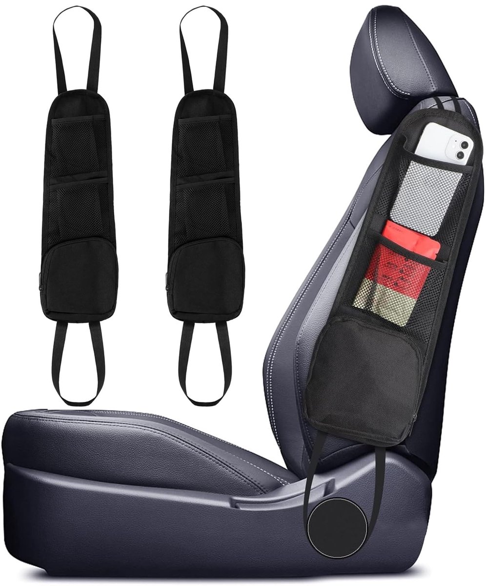 Dailygoods- Auto-Organizer Opvouwbaar - Auto-Organizer Autostoel - Multifunctionele Ophangtas - Auto-Organizer Achterbank - Auto-Organizer Kinderen - Lichtgewicht 59 Gram - Autostoelorganizer