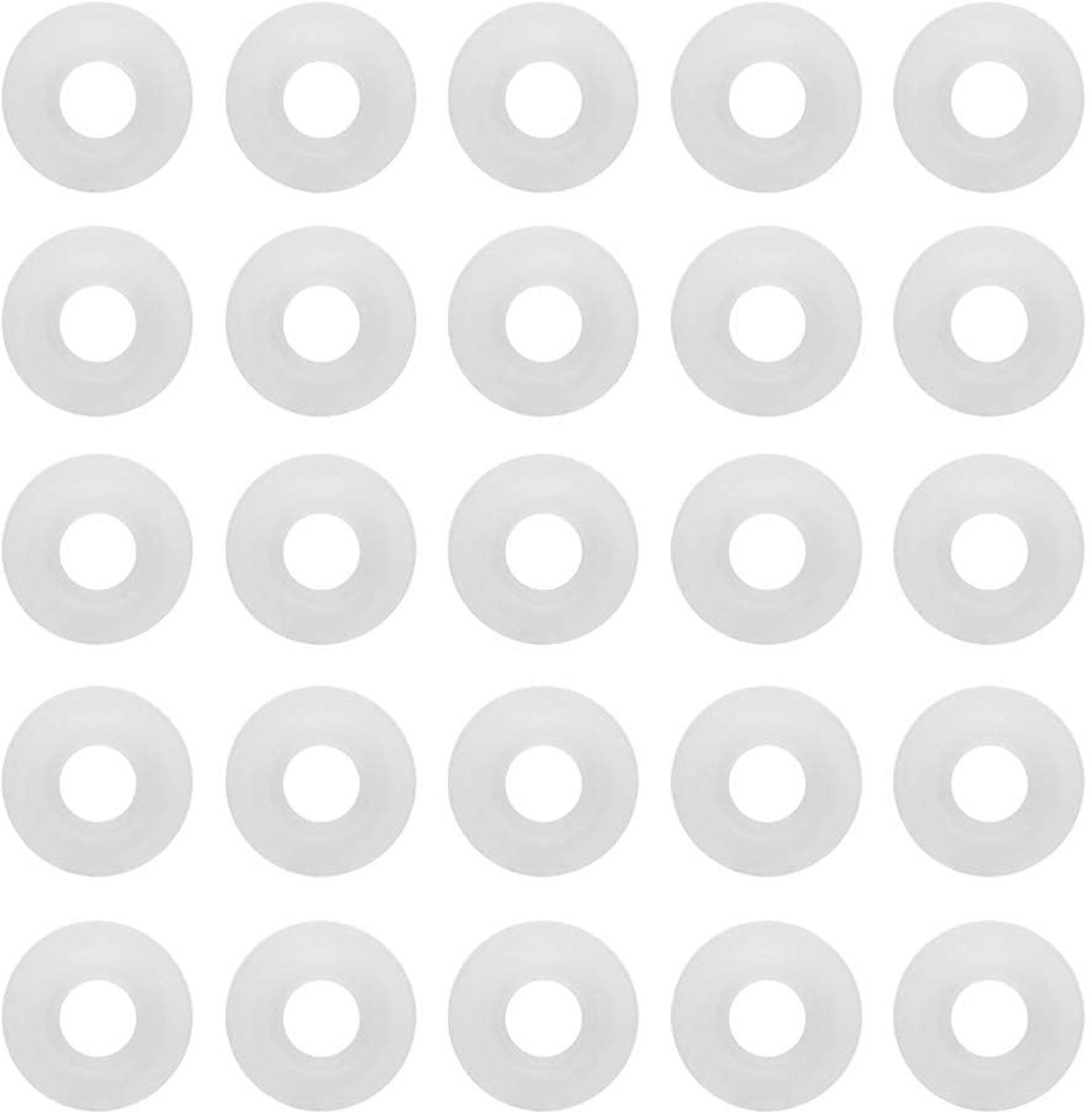 Dailygoods- Rubber Pakkingen 25 Stuks - Bierfles Afdichtingen - Siliconen Pakking - Vervangingsringen - Goede Afdichting - Duurzaam Materiaal - Flesafdichting