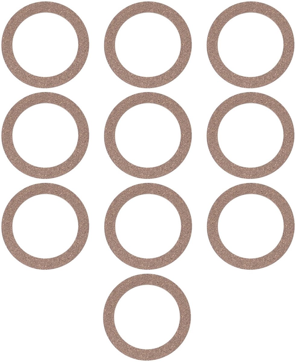 Dailygoods- Cork Rubber O-Ring 80x60x2.9mm - Afdichtingsringen - Tankdop - Sealing Gasket - Hoge Temperatuurweerstand - Lange Levensduur - Afdichtingsring
