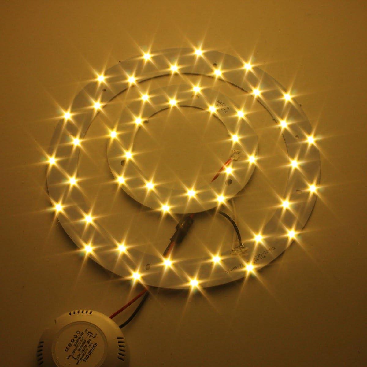 Led Plafondlamp - Cirkel Ring - Ruimte Verlichten - Energiezuinig Design - 23 Watt - Wit