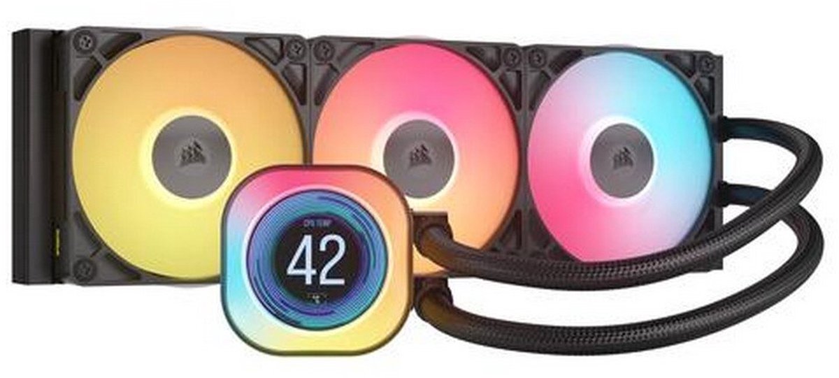 Corsair iCUE LINK TITAN 360 RX LCD waterkoeling RGB