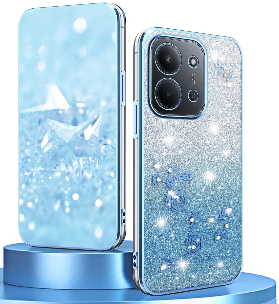 Dailygoods - Siliconen Hoes voor Smartphone, Ultradun en Elegant met Kleurverloop