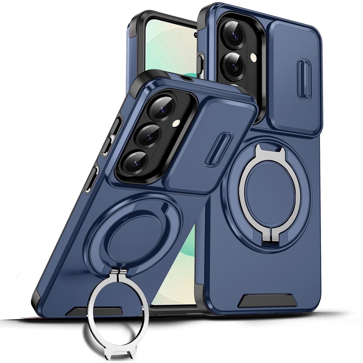 Dailygoods - Beschermhoes voor Samsung Galaxy A57 5G, Schokbestendig met Camera-afdekking