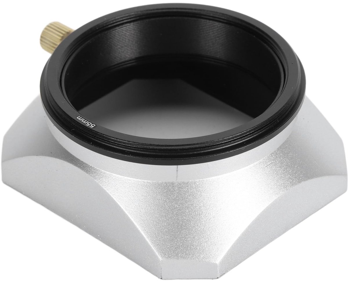 Dailygoods - 55 Mm Vierkante Zonnekap voor Camera Lens