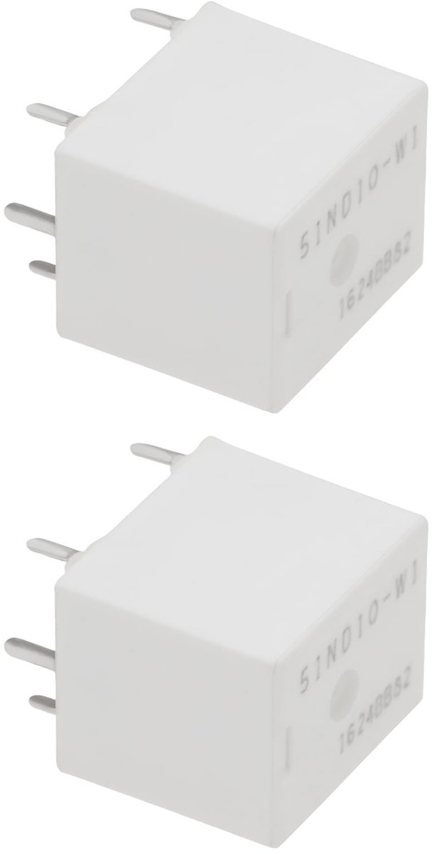 Dailygoods - 2 Stuks 5-Pin Relais voor Automotive Elektrische Systemen