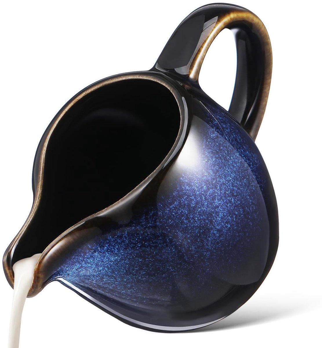 Dailygoods - Keramisch Melkkannetje met Handvat en Schenktuit