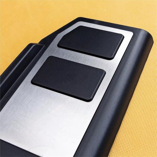 Pedaalhoezen Set - Auto Interieur - Verbeter Rijden - Antislip Ontwerp - 3 Delig - Zilver — afbeelding 5