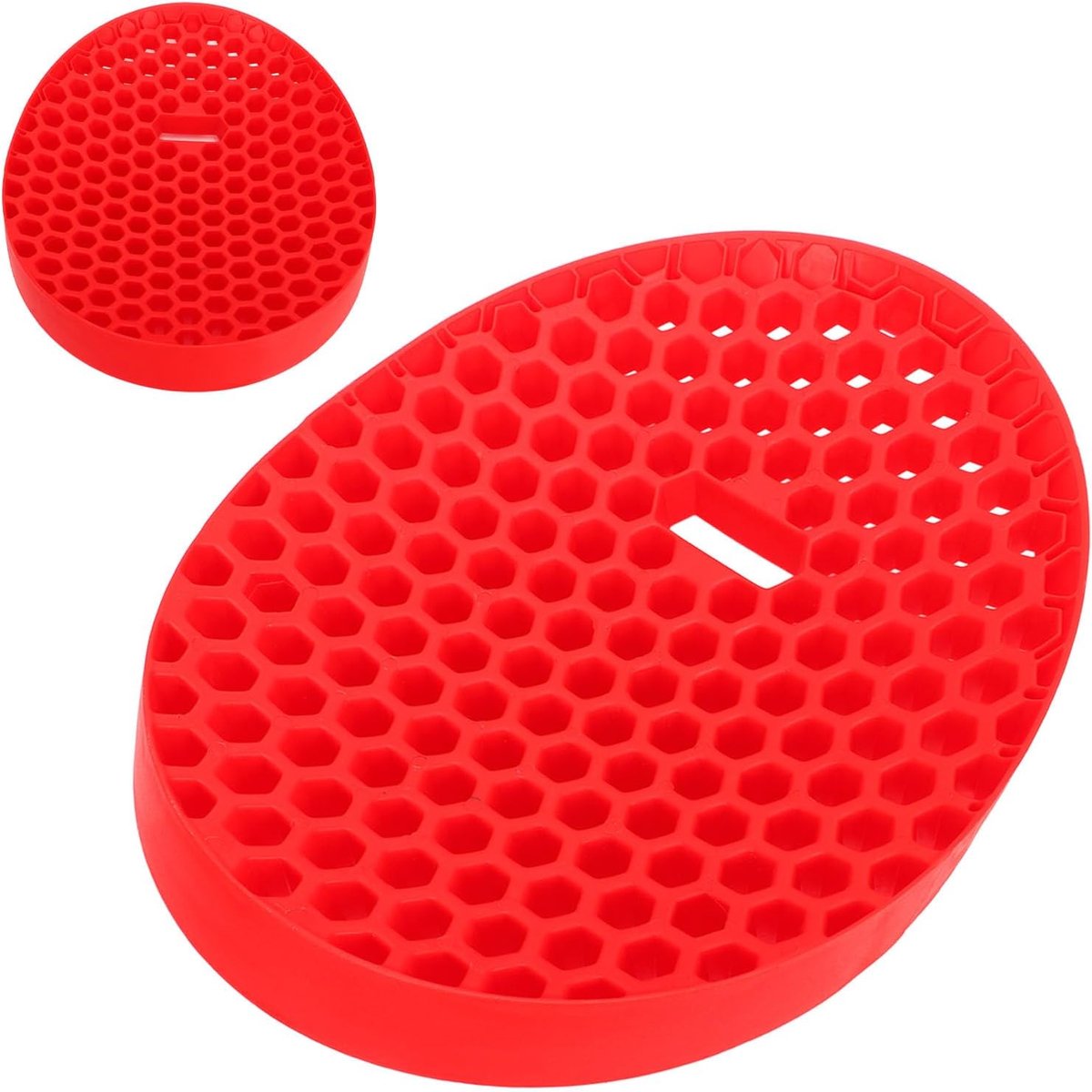 Autowasemmer Inzet - Grit Guard - Voertuig Beschermen - Sediment Scheiding - 34 x 27 x 7 cm - Rood