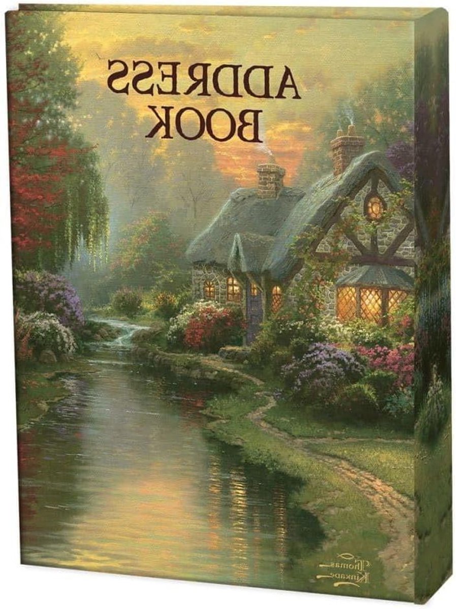 Adresboek - Contactenlijst - Contacten Organiseren - 21 Alfabetische Tabs - 160 Pagina's - Bruin