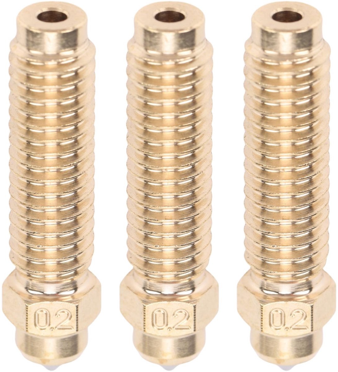 Cosensi - Dailygoods - 3 Stuks Hot End Nozzles voor 3D-printers