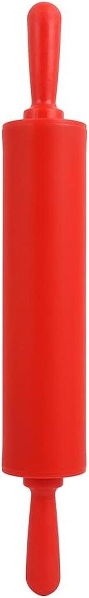 Deegroller - Bakroller - Bakken - Voedselveilig siliconen - Comfortabele grip - Rood