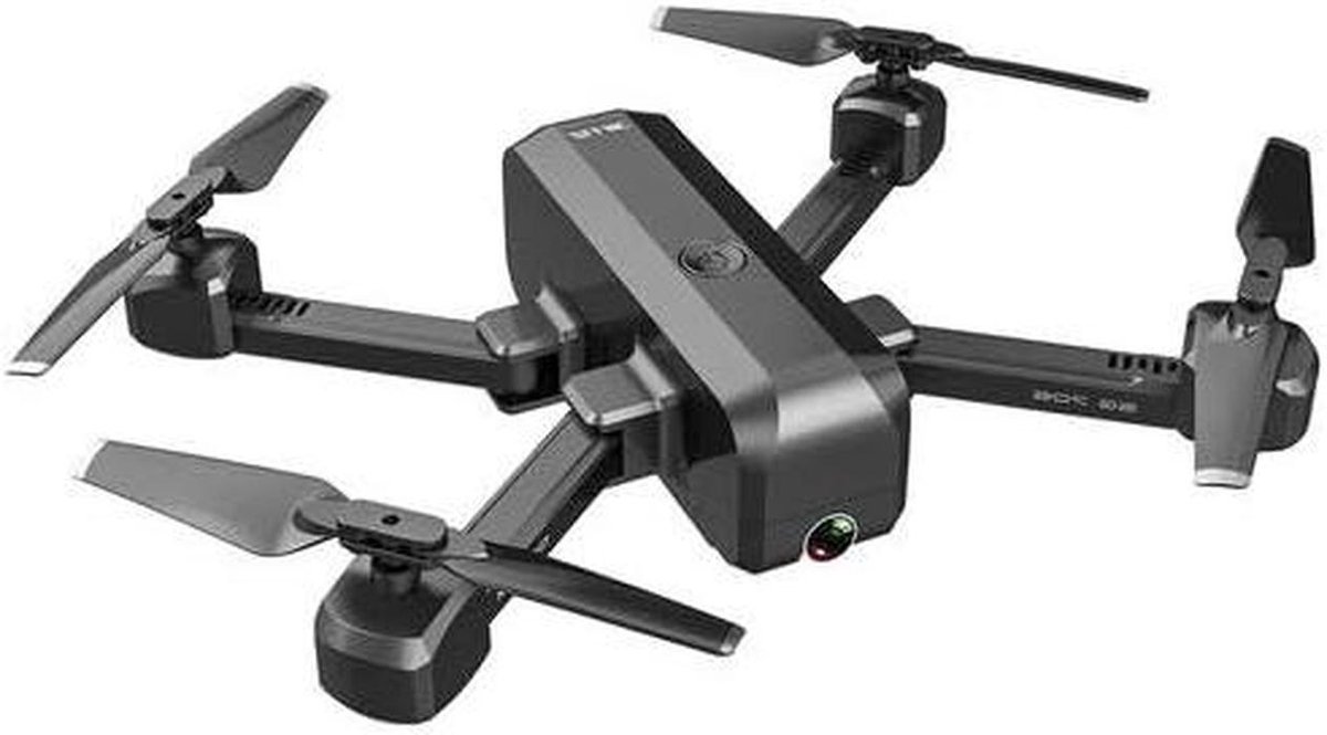 Opvouwbare Drone - Vliegend Speelgoed - Luchtfotografie Maken - Dubbele Camera - 1080P Resolutie - Zwart