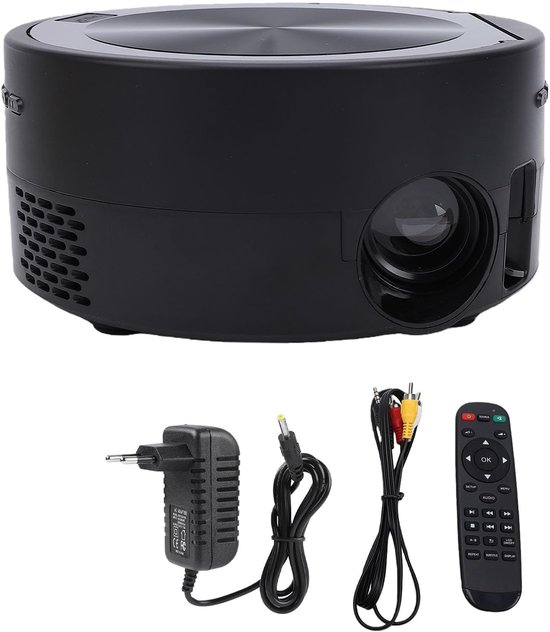 Draagbare Projector - Filmspeler - Thuisbioscoop - Ingebouwde DVD-speler - 20-100 inch - Zwart — afbeelding 5