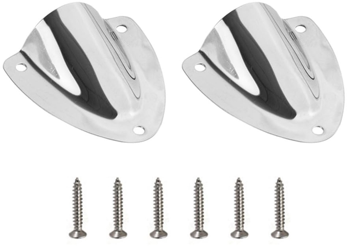 Dailygoods - Roestvrijstalen Bootventilatiedeksels met Schroeven