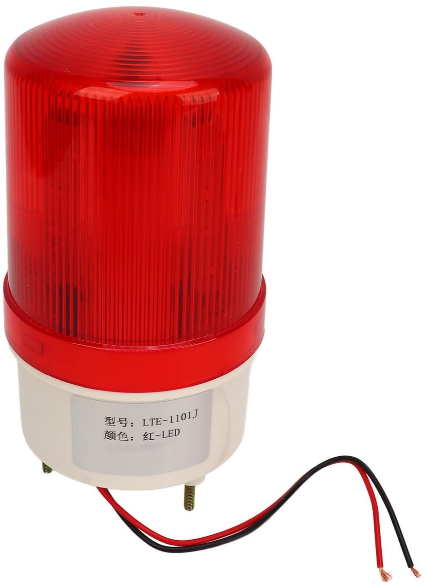 Dailygoods - Industriële LED Stroboscoop Waarschuwingslichten 12V