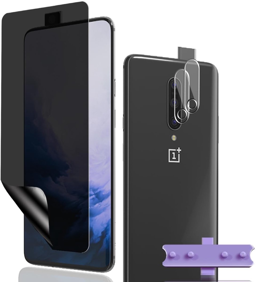 Dailygoods - Schermbescherming en Camerabescherming voor OnePlus 7 Pro