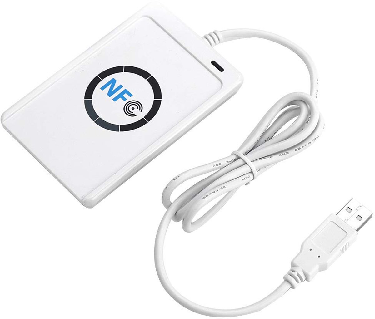 Dailygoods - Contactloze IC-kaartlezer met 5 Inclusief IC-kaarten