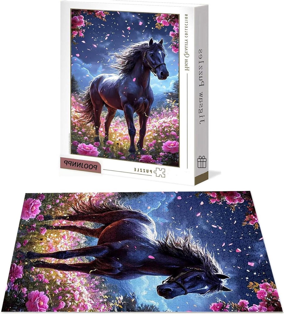 Houten Puzzel - Legpuzzel Jigsaw - Ontspanning en Uitdaging - Gelabelde Achterkant - 156 x 105 cm - Multi-color