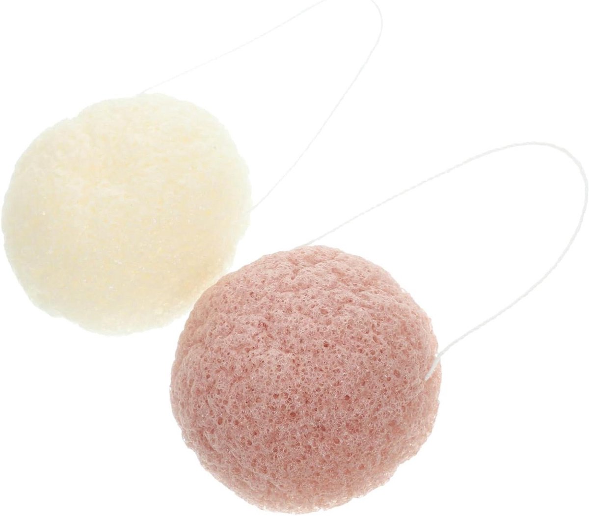 Herbruikbare Gezichtssponzen - Reinigingsspons Gezicht - Make-up Verwijderen - Zachte Exfoliatie - 6 x 6 x 26 cm - Willekeurig