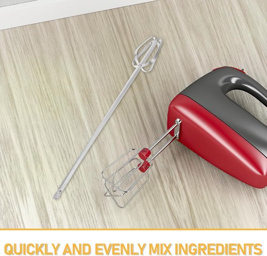 Mixer Kloppers - Keuken Accessoires - Eten Bereiden - Verlengde Schacht - 3 Stuks - Zilver — afbeelding 5