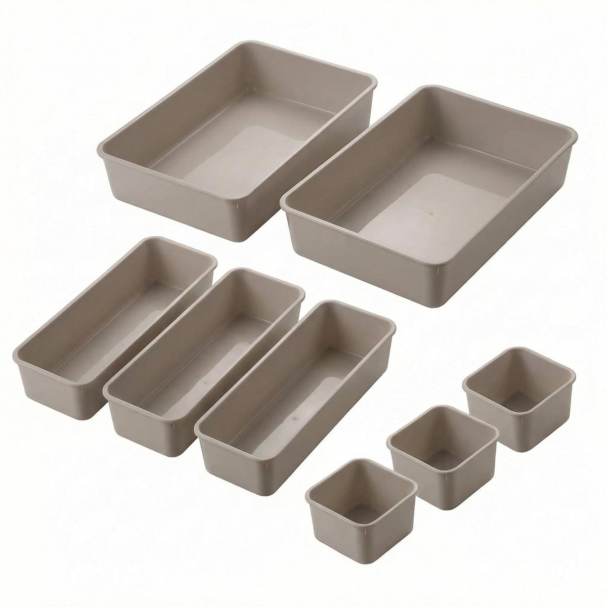 Cosensi - Dailygoods - Lade-organizerset 8-delig voor Keuken en Kantoor