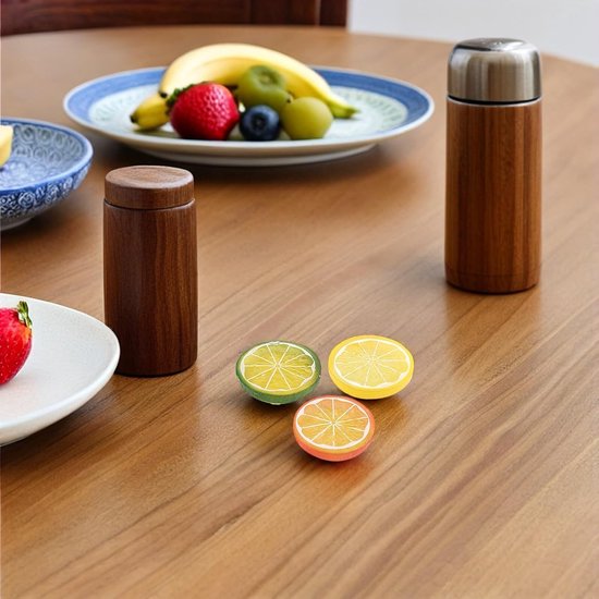 ifundom 30 Stuks Imitatie Schijfje Plastic Citroenen Versieringen Kunst Decor Levensechte Vrucht Levensechte Plastic Fruitschijfjes Blokjes Kunstmatig 3d Model Pvc — afbeelding 3