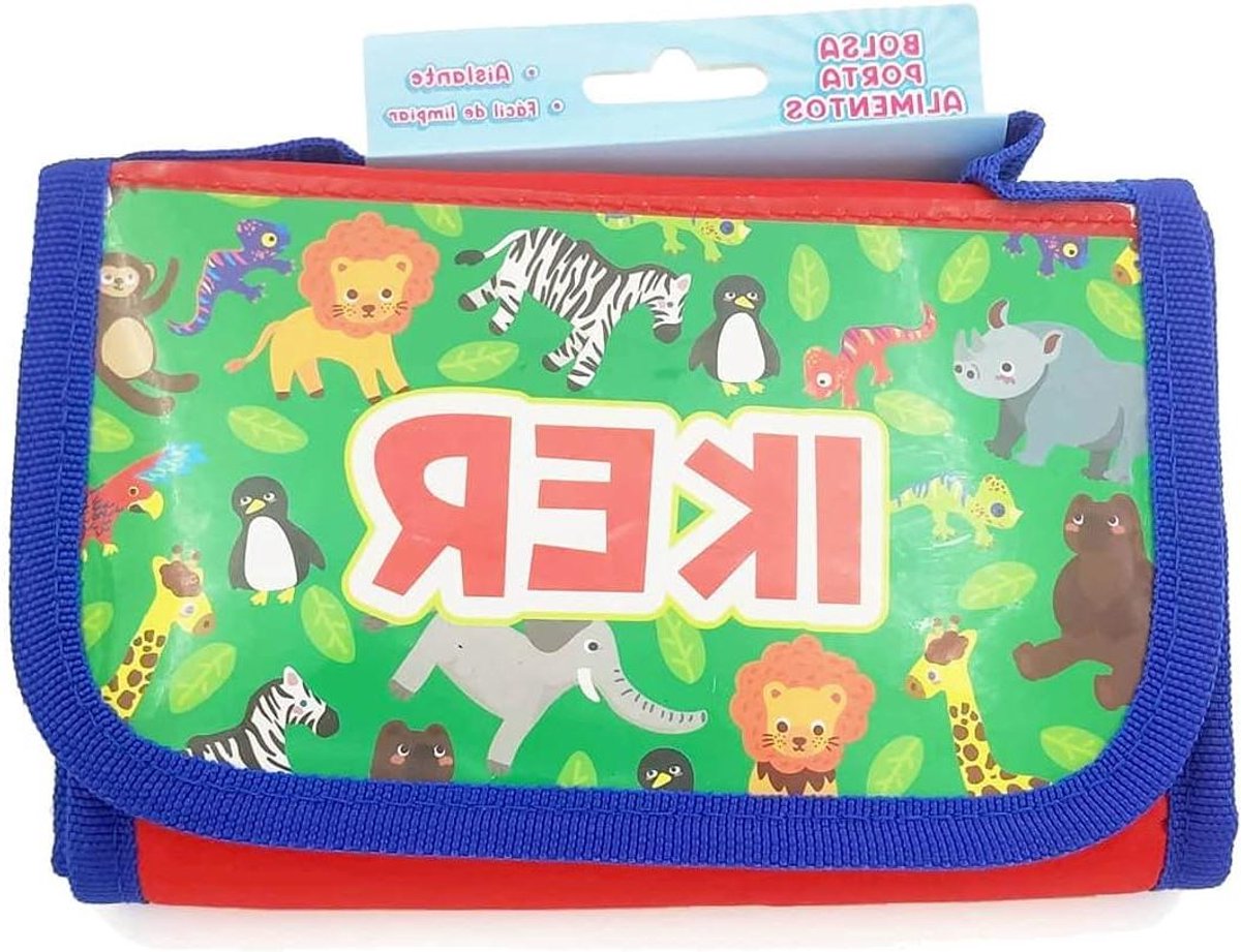 Voedselzak Kinderen - Koeltas Lunchtas - Lekker Eten - Opvouwbaar Ontwerp - 4 Liter - Iker