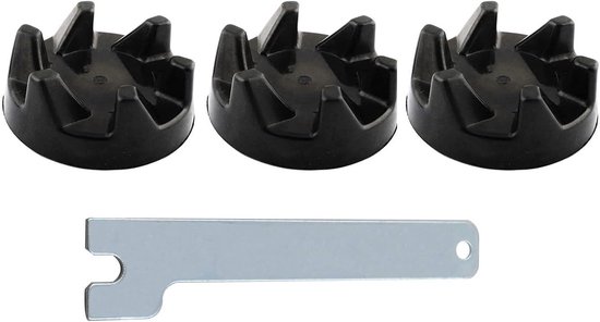 Blender Koppeling Set - Reserveonderdelen - Apparaat Repareren - Inclusief Gereedschap - 3 Stuks - Grijs van Blender — afbeelding 5