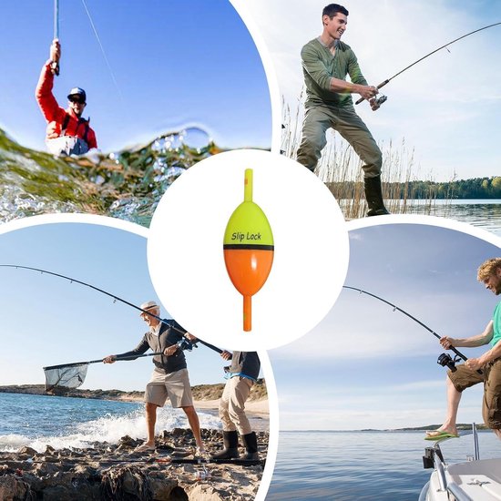 Glijdobber Vistuig - Zoetwater Dobbers - Baars Forel Vangen - Eenvoudig te Monteren - 12 cm Lengte - Groot — afbeelding 3
